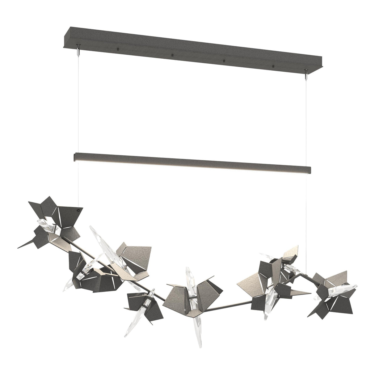 Hubbardton Forge 2018 Natural Iron Natural Iron Standard Belladonna LED Pendant