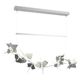 Hubbardton Forge 2018 Vintage Platinum Natural Iron Standard Belladonna LED Pendant