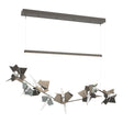 Hubbardton Forge 2018 Dark Smoke Vintage Platinum Standard Belladonna LED Pendant