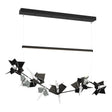 Hubbardton Forge 2018 Black Vintage Platinum Standard Belladonna LED Pendant