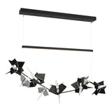 Hubbardton Forge 2018 Black Vintage Platinum Standard Belladonna LED Pendant