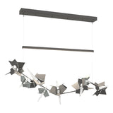 Hubbardton Forge 2018 Natural Iron Vintage Platinum Standard Belladonna LED Pendant