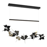 Hubbardton Forge 2018 Black Soft Gold Standard Belladonna LED Pendant