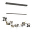 Hubbardton Forge 2018 Natural Iron Soft Gold Standard Belladonna LED Pendant