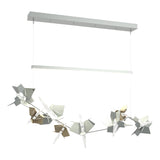 Hubbardton Forge 2018 Vintage Platinum Soft Gold Standard Belladonna LED Pendant
