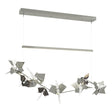 Hubbardton Forge 2018 Sterling Dark Smoke Standard Belladonna LED Pendant