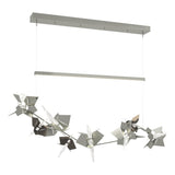 Hubbardton Forge 2018 Sterling Dark Smoke Standard Belladonna LED Pendant