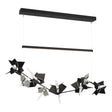 Hubbardton Forge 2018 Black Sterling Standard Belladonna LED Pendant