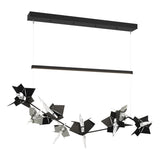 Hubbardton Forge 2018 Black Sterling Standard Belladonna LED Pendant