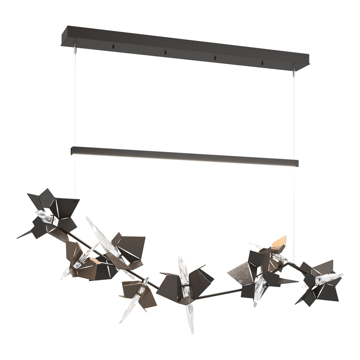 Hubbardton Forge 2018 Oil Rubbed Bronze Bronze Standard Belladonna LED Pendant
