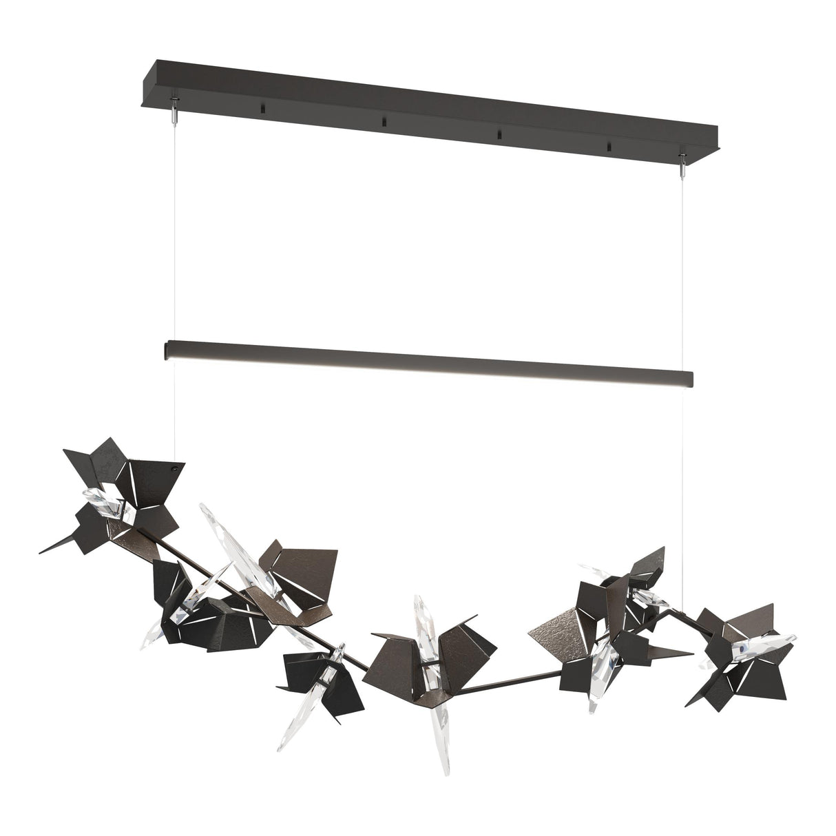Hubbardton Forge 2018 Oil Rubbed Bronze Black Standard Belladonna LED Pendant