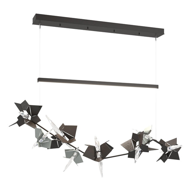 Hubbardton Forge 2018 Oil Rubbed Bronze Vintage Platinum Standard Belladonna LED Pendant