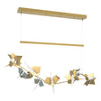 Hubbardton Forge 2018 Modern Brass Vintage Platinum Standard Belladonna LED Pendant
