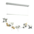 Hubbardton Forge 2018 Vintage Platinum Modern Brass Standard Belladonna LED Pendant