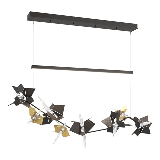 Hubbardton Forge 2018 Oil Rubbed Bronze Modern Brass Standard Belladonna LED Pendant