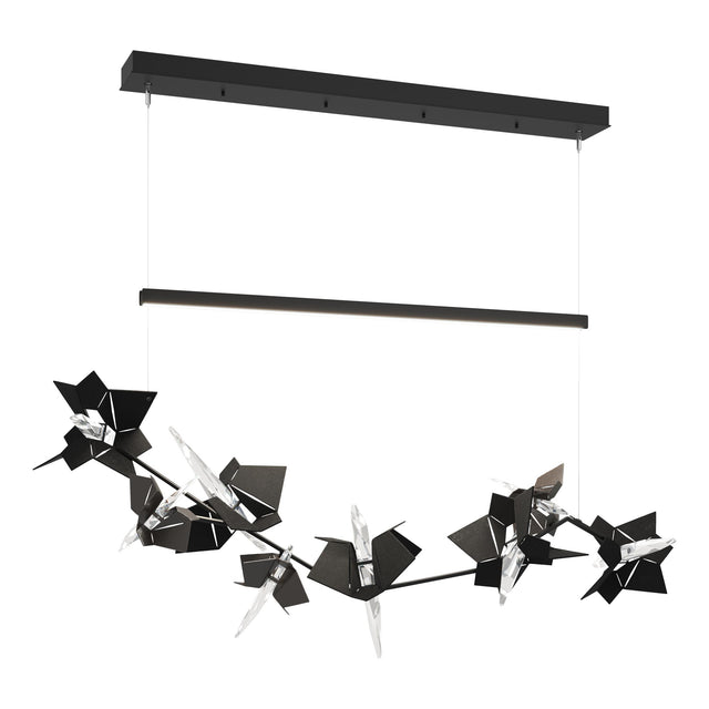 Hubbardton Forge 2018 Black Oil Rubbed Bronze Standard Belladonna LED Pendant