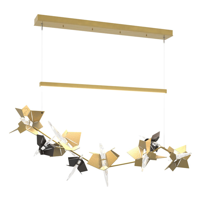 Hubbardton Forge 2018 Modern Brass Oil Rubbed Bronze Standard Belladonna LED Pendant