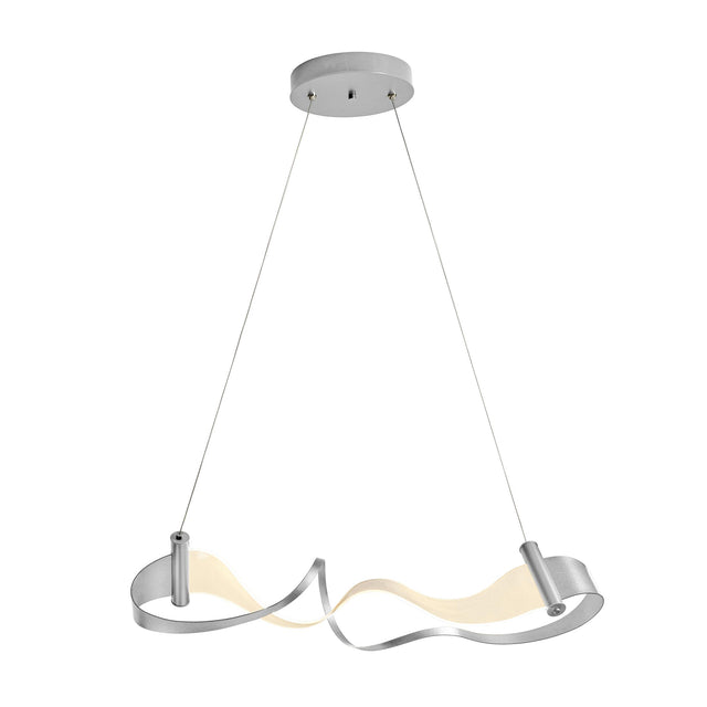 Hubbardton Forge 2017 Vintage Platinum Standard Zephyr LED Pendant