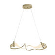 Hubbardton Forge 2017 Soft Gold Standard Zephyr LED Pendant