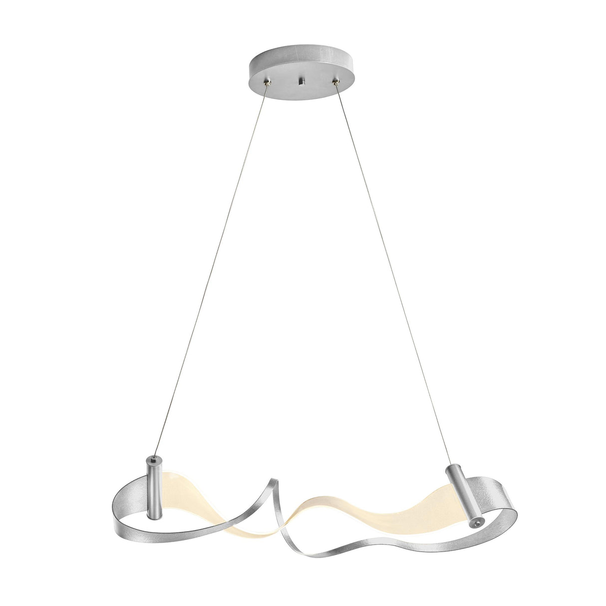 Hubbardton Forge 2017 Sterling Standard Zephyr LED Pendant