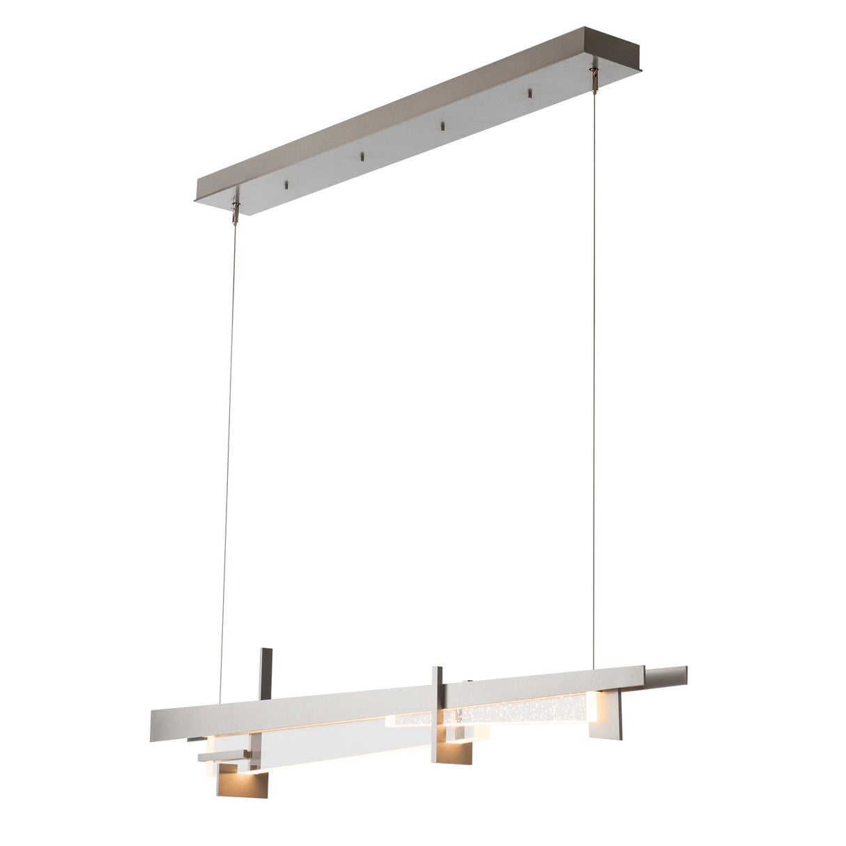 Hubbardton Forge 2019 Vintage Platinum Clear Glass (ZM) Standard Tenon LED Pendant