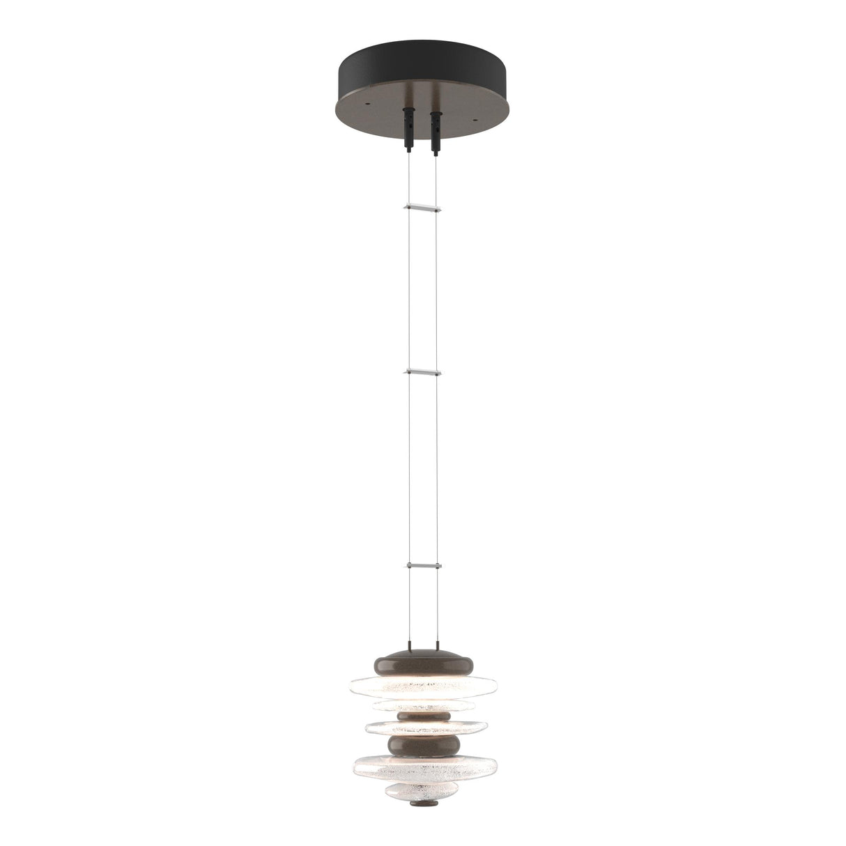 Hubbardton Forge 2019 Bronze Standard Cairn Mini Pendant