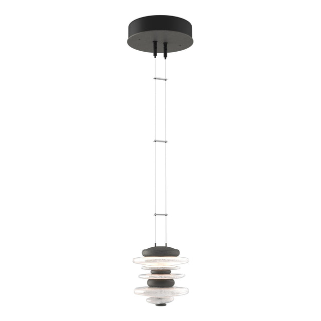 Hubbardton Forge 2019 Natural Iron Standard Cairn Mini Pendant