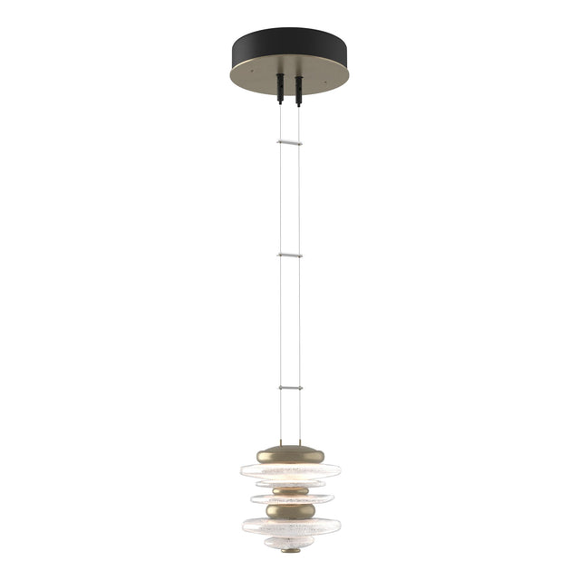 Hubbardton Forge 2019 Soft Gold Standard Cairn Mini Pendant