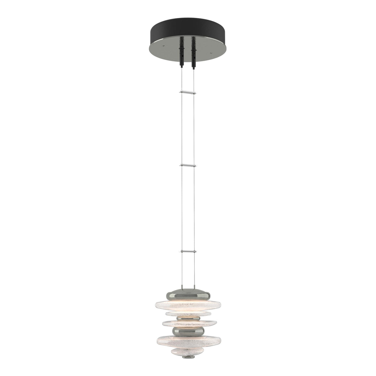 Hubbardton Forge 2019 Sterling Standard Cairn Mini Pendant
