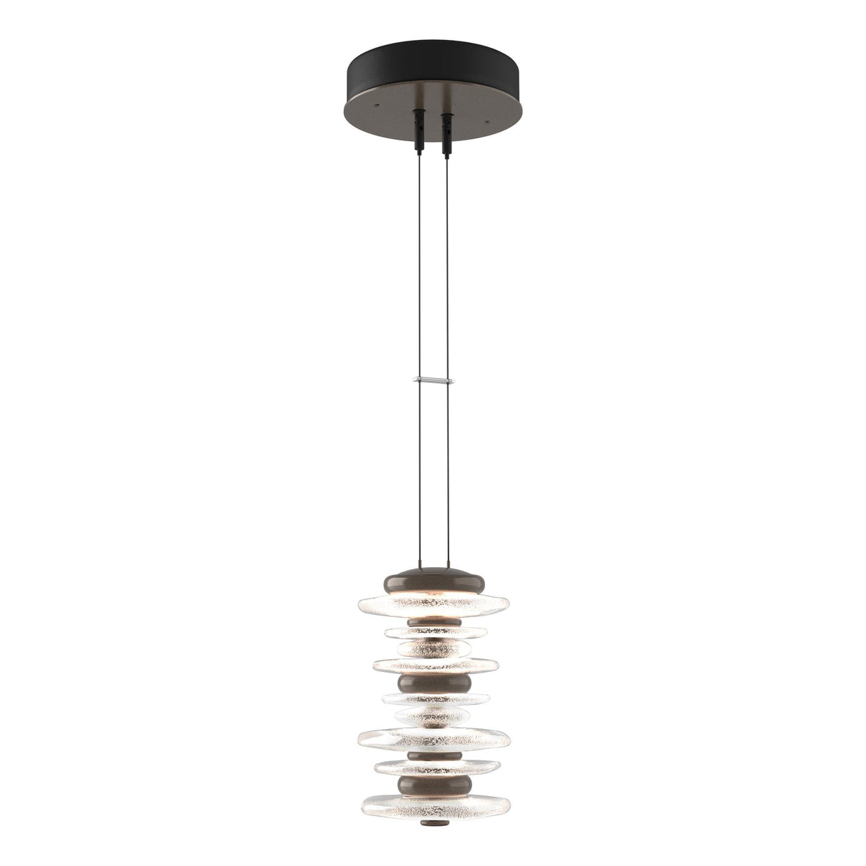 Hubbardton Forge 2019 Bronze Standard Cairn Large Mini Pendant