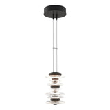 Hubbardton Forge 2019 Dark Smoke Standard Cairn Large Mini Pendant