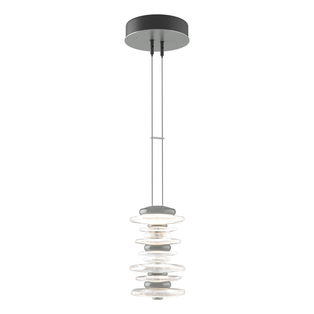 Hubbardton Forge 2019 Vintage Platinum Standard Cairn Large Mini Pendant
