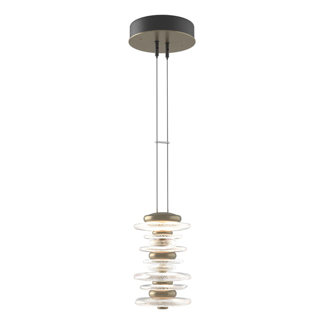 Hubbardton Forge 2019 Soft Gold Standard Cairn Large Mini Pendant
