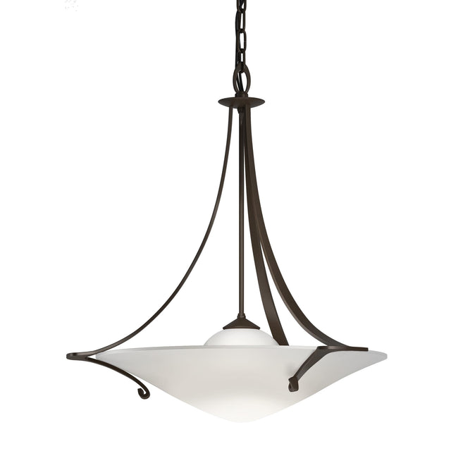 Hubbardton Forge 2010 Bronze Opal Glass (GG) Antasia Pendant