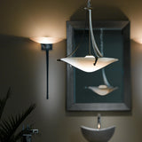 Hubbardton Forge 2010 Dark Smoke Sand Glass (SS) Antasia Pendant