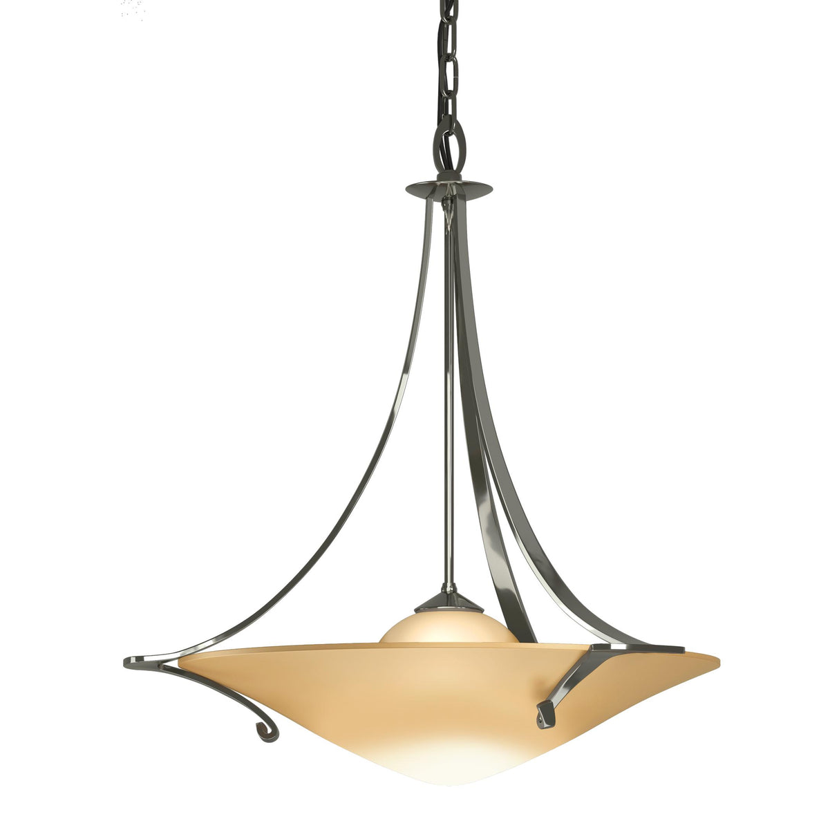 Hubbardton Forge 2010 Sterling Sand Glass (SS) Antasia Pendant