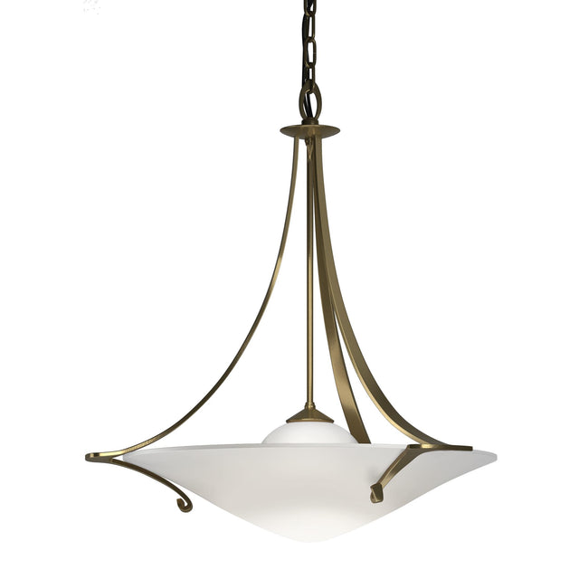 Hubbardton Forge 2010 Modern Brass Opal Glass (GG) Antasia Pendant