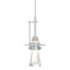 Hubbardton Forge 2013 Vintage Platinum Clear Glass (ZM) Standard Erlenmeyer Low Voltage Mini Pendant