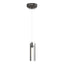 Hubbardton Forge 2022 Oil Rubbed Bronze Clear Glass (ZM) Standard Exos Glass Low Voltage Mini Pendant