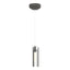 Hubbardton Forge 2022 Natural Iron Clear Glass (ZM) Standard Exos Glass Low Voltage Mini Pendant