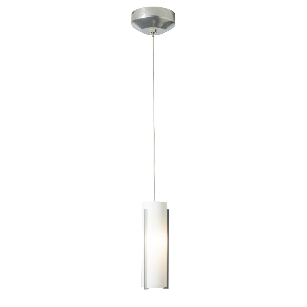 Hubbardton Forge 2022 Sterling Opal Glass (GG) Standard Exos Glass Low Voltage Mini Pendant