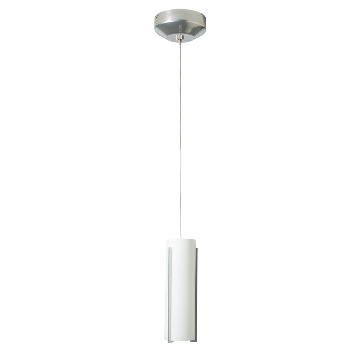 Hubbardton Forge 2022 Sterling Opal Glass (GG) Standard Exos Glass Low Voltage Mini Pendant