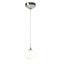 Hubbardton Forge 2022 Sterling Frosted Glass (FD) Standard Ume Low Voltage Mini Pendant
