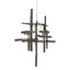 Hubbardton Forge 2022 Oil Rubbed Bronze Cast Glass (YC) Standard Tura Frosted Glass Low Voltage Mini Pendant