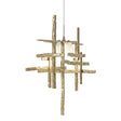 Hubbardton Forge 2022 Soft Gold Cast Glass (YC) Standard Tura Frosted Glass Low Voltage Mini Pendant