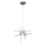 Hubbardton Forge 2022 Sterling Cast Glass (YC) Standard Tura Frosted Glass Low Voltage Mini Pendant