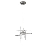 Hubbardton Forge 2022 Sterling Cast Glass (YC) Standard Tura Frosted Glass Low Voltage Mini Pendant