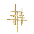 Hubbardton Forge 2022 Modern Brass Cast Glass (YC) Standard Tura Frosted Glass Low Voltage Mini Pendant