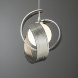 Hubbardton Forge 2023 Sterling Opal Glass (GG) Standard Riza Low Voltage Mini Pendant