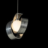 Hubbardton Forge 2023 Sterling Opal Glass (GG) Standard Riza Low Voltage Mini Pendant